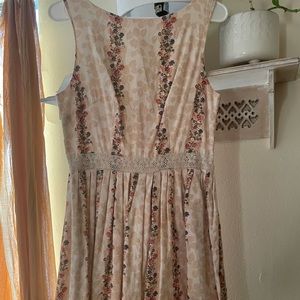 50’s Style Tea Length Dress
